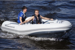 Надувная ПВХ-лодка BADGER Air Line 360, Серый