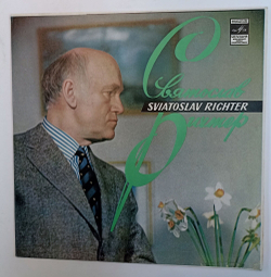 Винтажная виниловая пластинка LP А. Дворжак Святослав Рихтер, Баварский Государственный Оркестр, Дирижер Карлос Клайбер Концерт Для Фортепиано С Оркестром Соль Минор, Соч. 33 (СССР 1978)