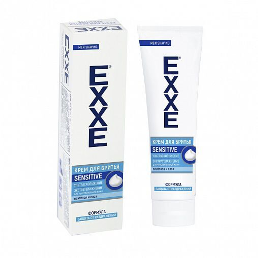 EXXE Men Крем для бритья Sensitive, 100 мл