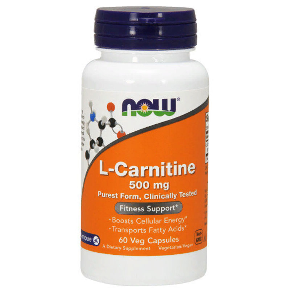 NOW L-Carnitine 500 мг. (60 капс.)