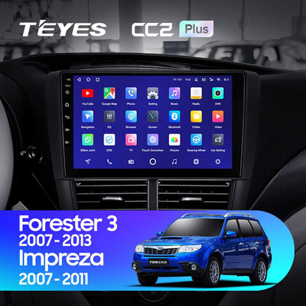 Teyes CC2 Plus 9" для Subaru Forester 2007-2013