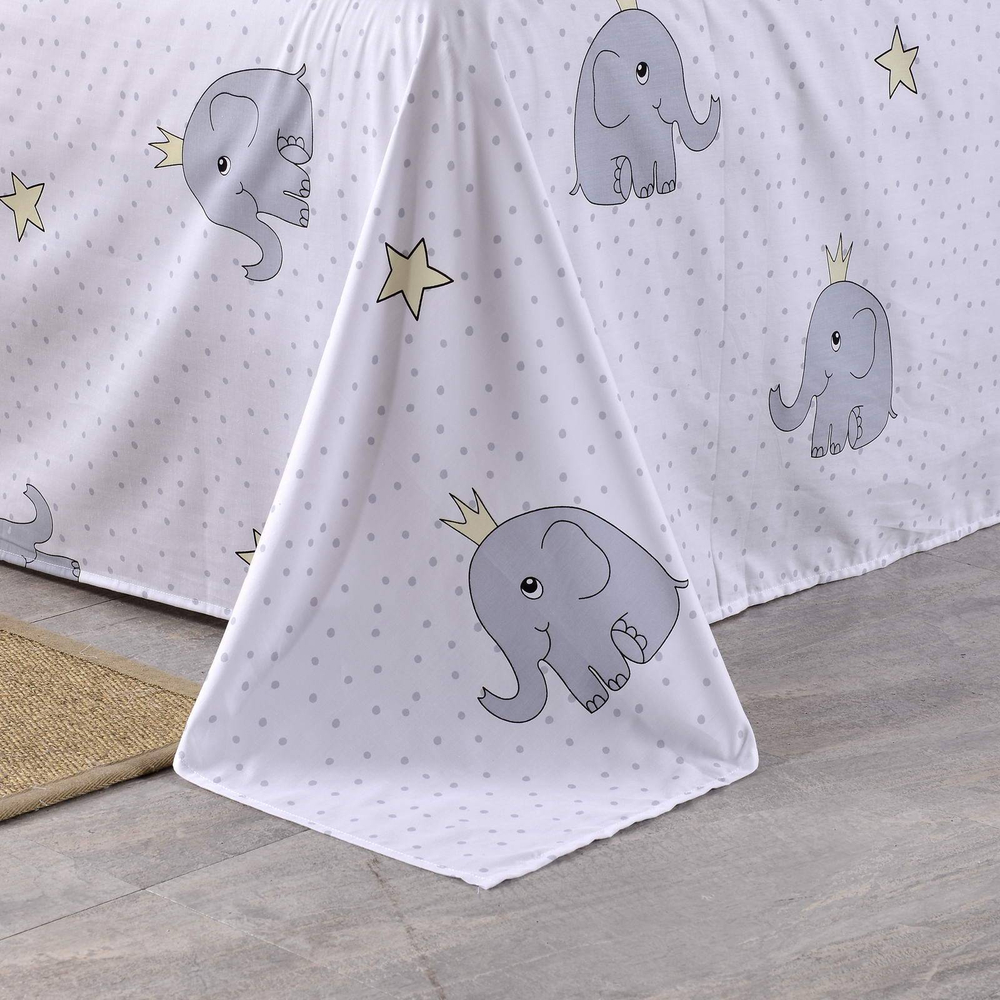 Детское постельное белье Sofi De MarkO Слон розовое