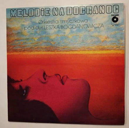 Винтажная виниловая пластинка LP Orkiestra Smyczkowa Pod Dyr Leszka Bogdanowicza Melodie Na Dobranoc (Польша 1979)