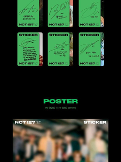 Альбом NCT 127 - STICKER 3rd Album SEOUL CITY Version
