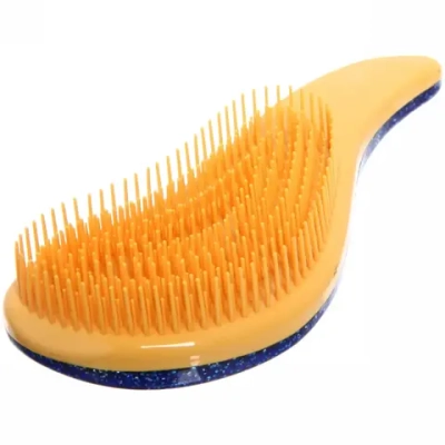 Расческа массажная «Компактная-блекс», цвет синий, 19см (в коробке)