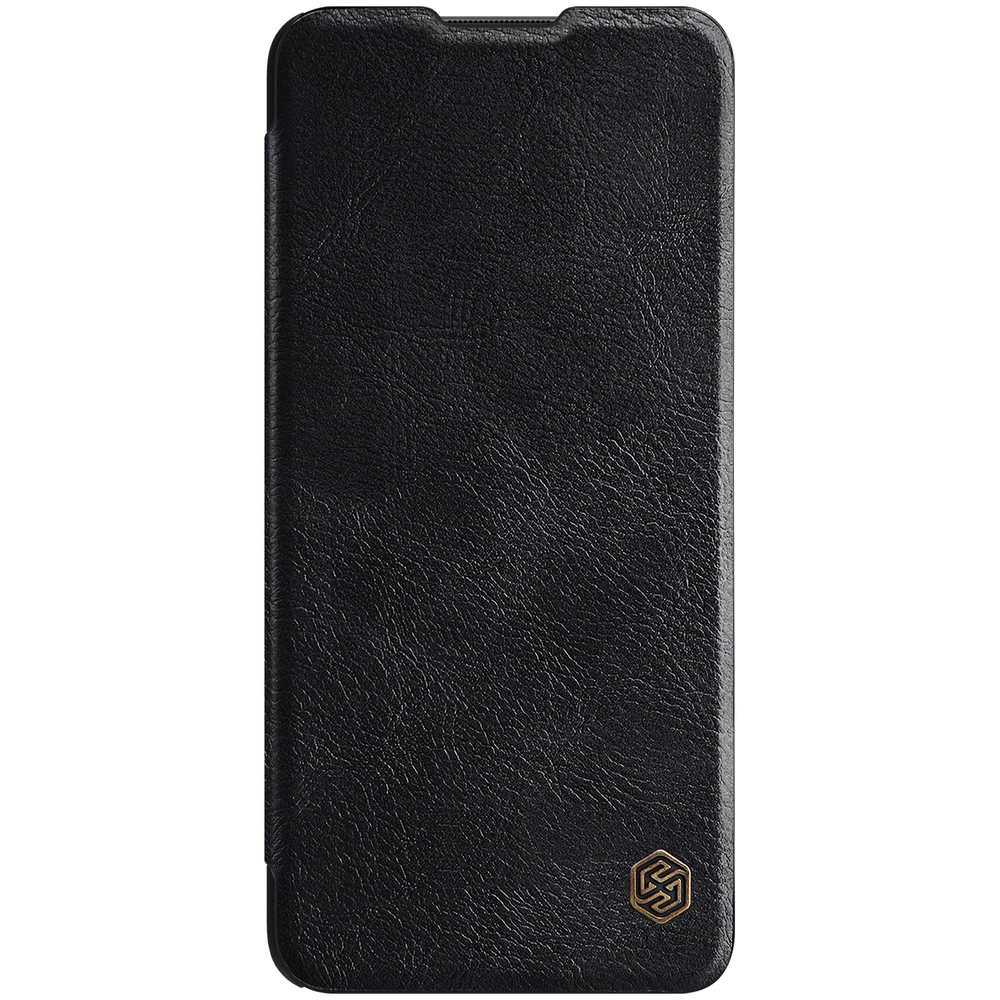 Кожаный чехол книжка от Nillkin для смартфона OnePlus 9 (рынок EU и NA), серия Qin Leather