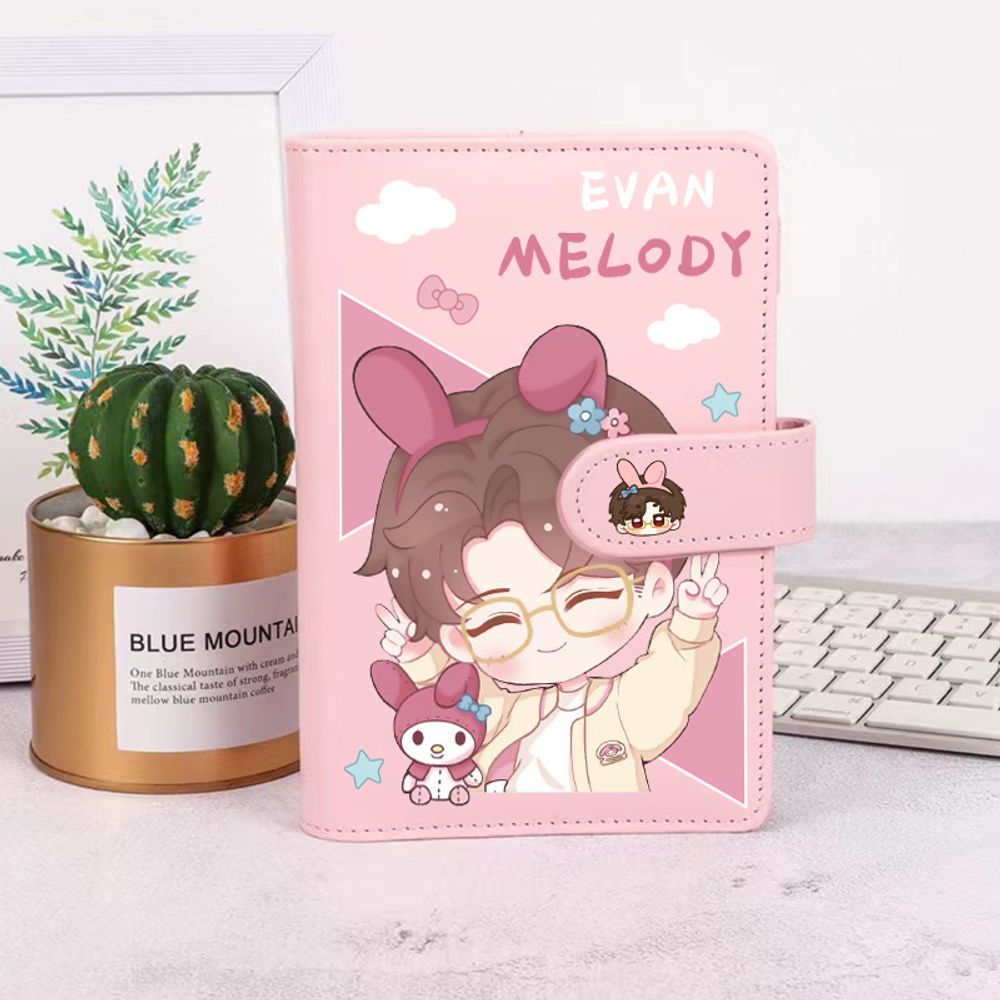 Ежедневник с застежкой &quot;Sanrio Melody&quot;, розовый