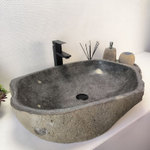 Раковина из речного камня RS-63524 (70*50*16) 0125