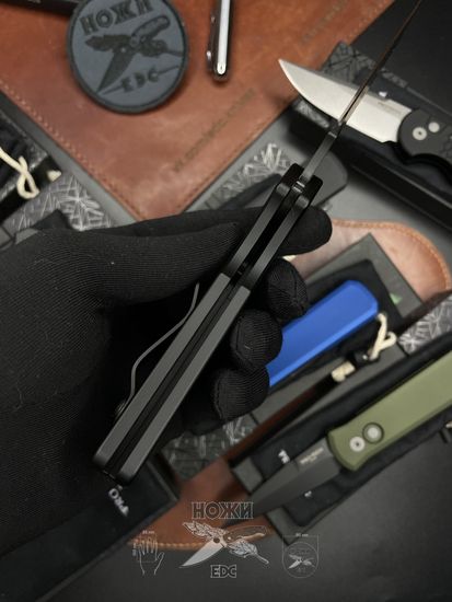 Складной нож Pro-Tech Strider SnG 2403OP c клинком из стали 154CM, рукоять алюминий
