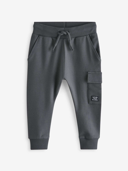 Джоггеры для мальчика Next N96-296, 3 шт., Темно-синий, Серый, Хаки