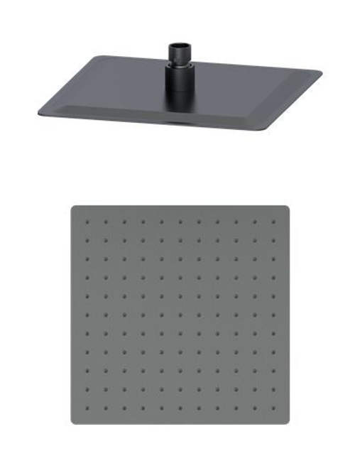 Верхний душ WONZON & WOGHAND, Темный графит (WW-88DP02-BGM)