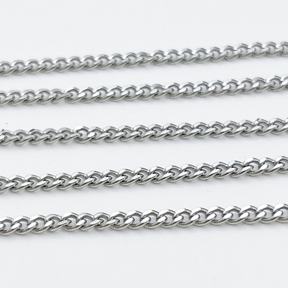 Цепочка, сталь, размер звена 5*3,5 мм, цена за 50 см