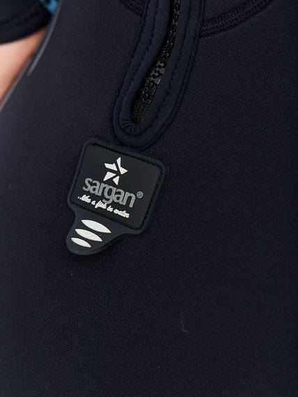 Гидрокостюм Sargan Nero 2.0 Long lady 3 мм черно-голубой