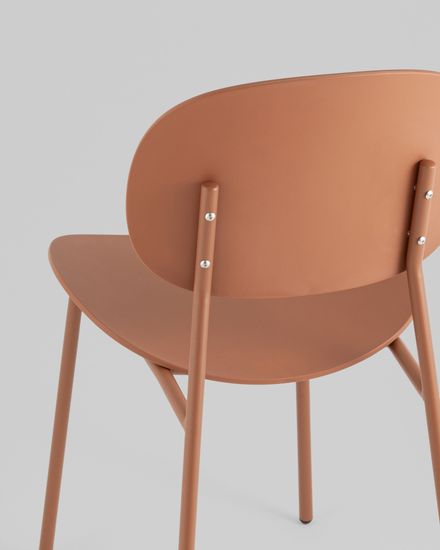 Стул Kolin пластик коричневый