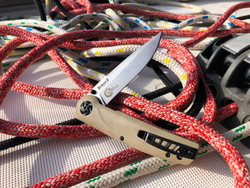 Складной нож Biker Z M390 (Cryo) StoneWash