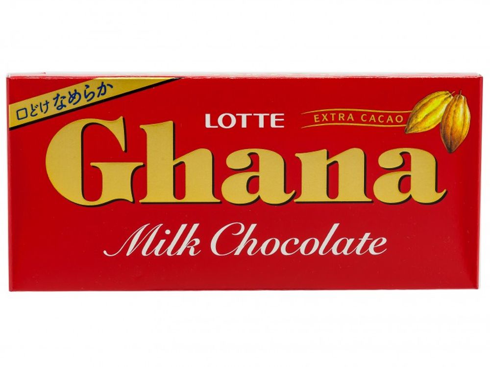 Шоколад CHANA молочный, Lotte, 50гр,скидка
