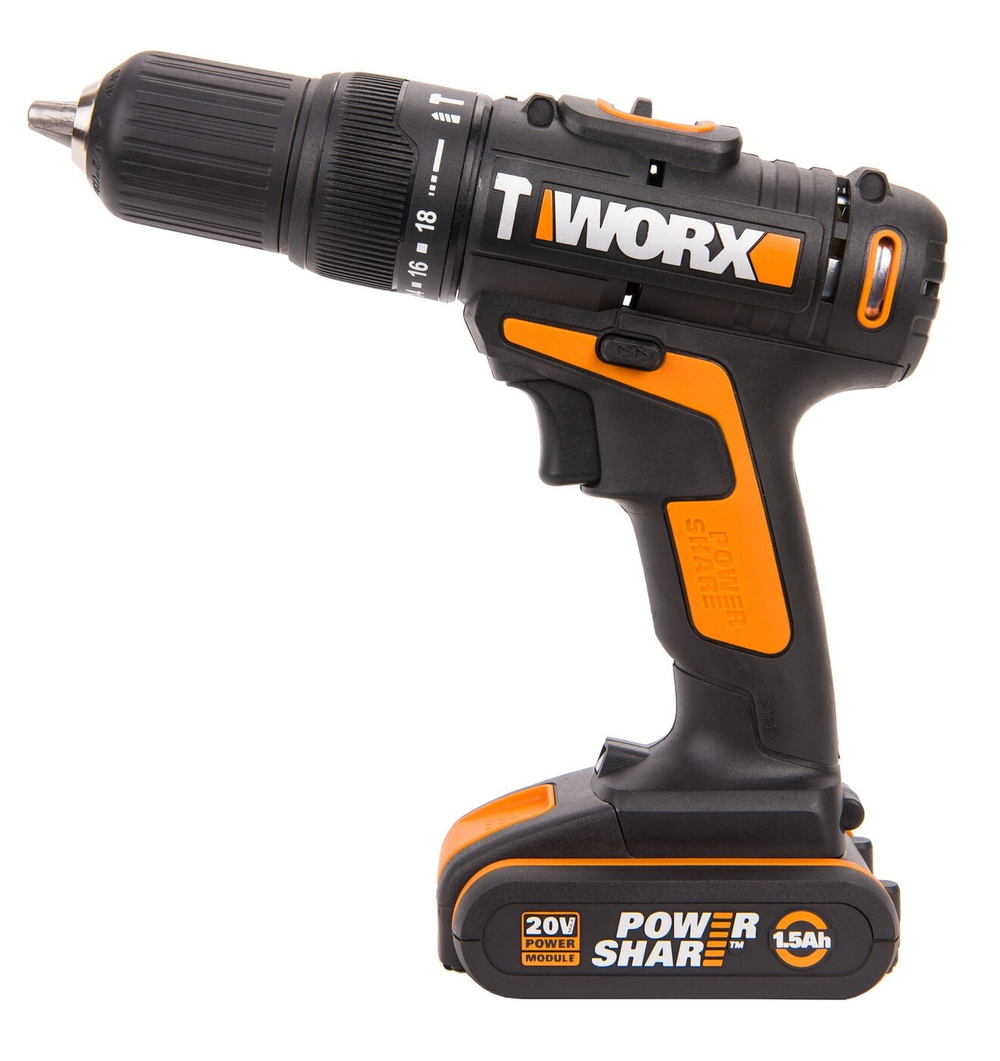 Дрель-шуруповерт ударная аккумуляторная WORX WX371.3