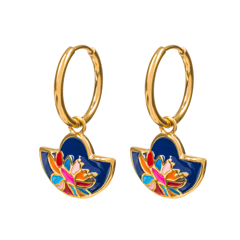 Серьги Fiore Luna AE03599-4A