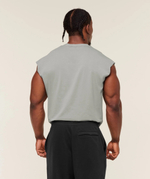 Майка GYMSHARK Critical Cut Off Tank Grey