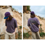 Футболка Nothomme T-shirt Outdoor Twilight Purple "Environment Care"