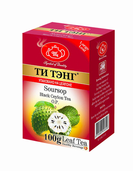 Чай Ти Тэнг Саусоп черный с доб. 100 гр