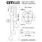 Подвесная светодиодная люстра Citilux Адам Смарт CL228A051