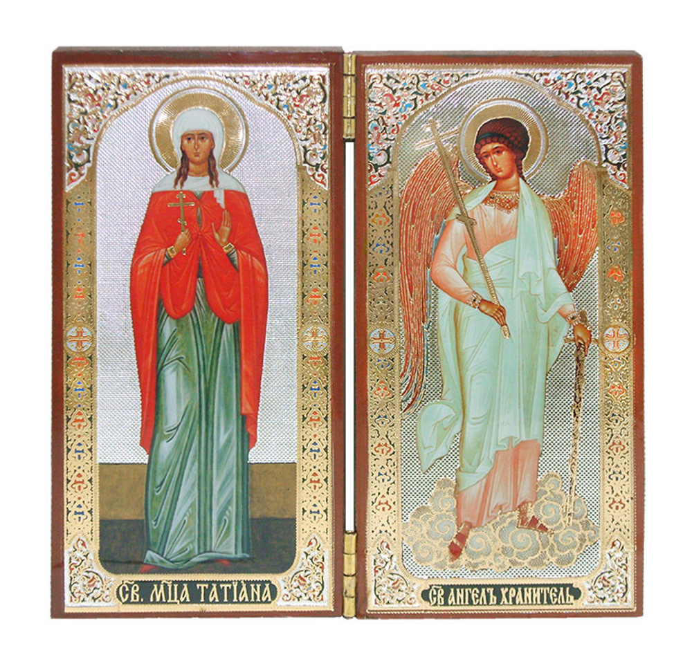 Складень именной двойной (ростовой)