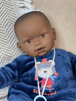 Кукла Llorens мягконабивная 42см Zareb (14247)