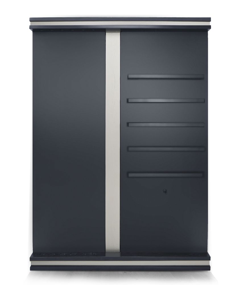 Киевница SOHO мдф/сосна (SOHO-BLACK,Manchester 45 Yellow green ш1,98м)