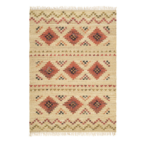 Ковер из шерсти по мотивам башкирских орнаментов 160х230см Tkano Cultural Heritage