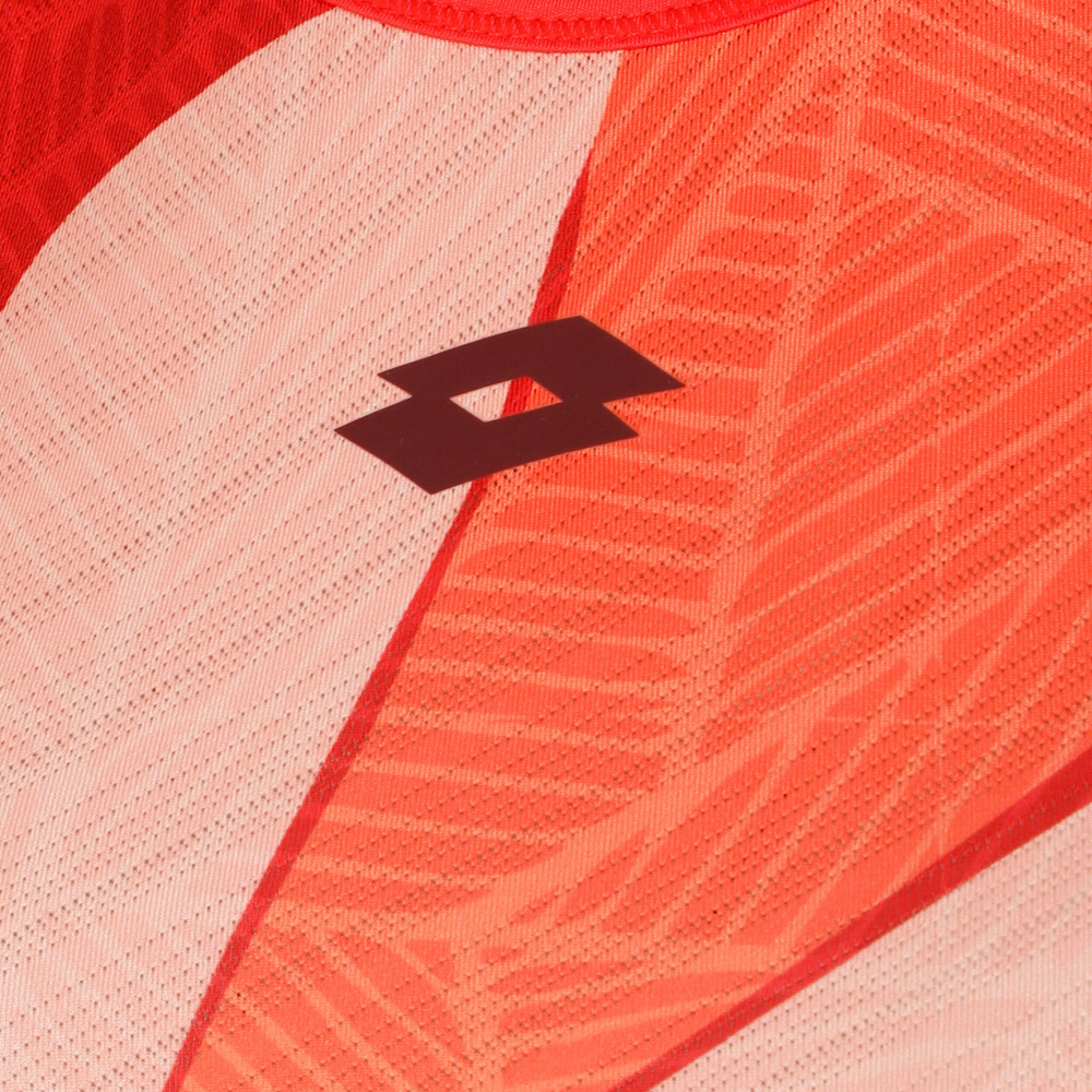 Женская теннисное платье Lotto Tech 1 D3 Dress Women - Red, Multicoloured