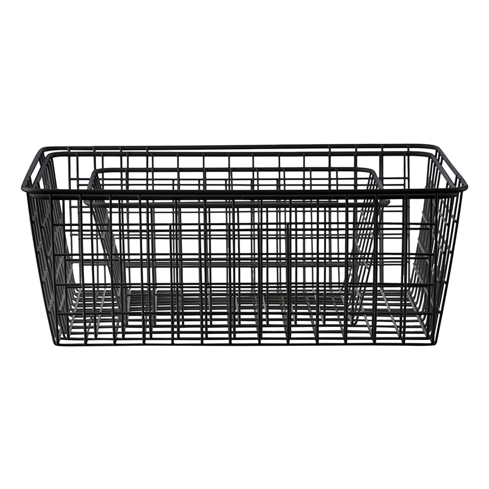 Корзина для хранения mina, 40х29х15 см, черная