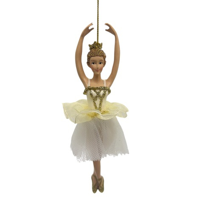 Балерина бело-золотая [Арт.С8743]