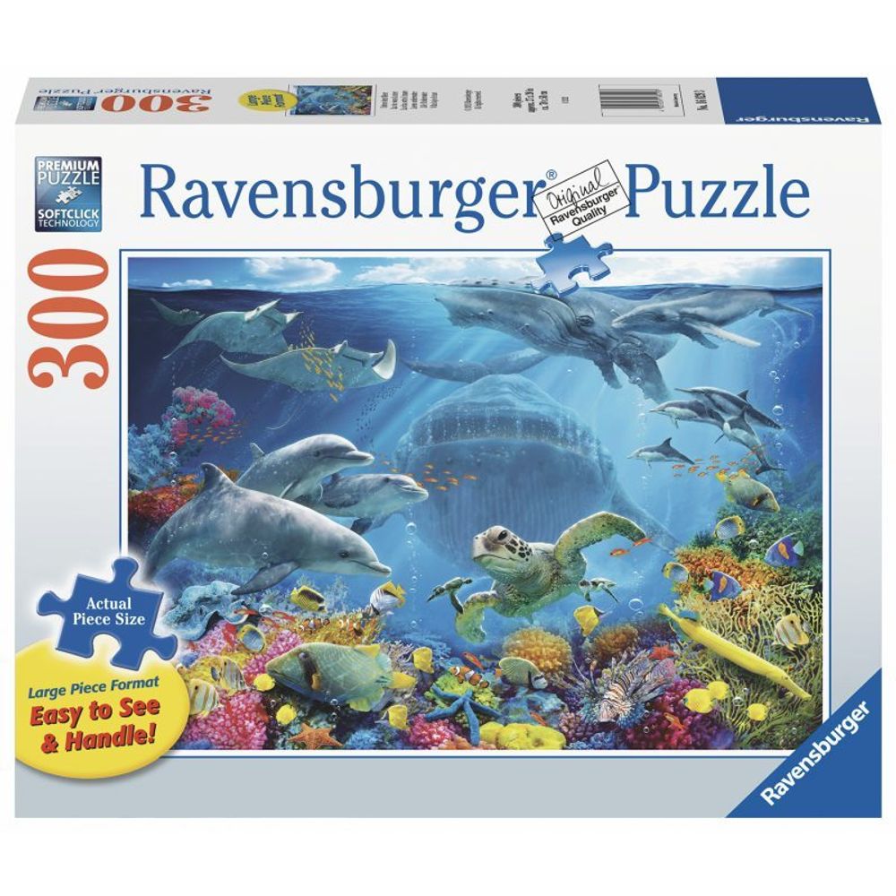 Ravensburger - Пазл Подводная жизнь 300 деталей. 168293