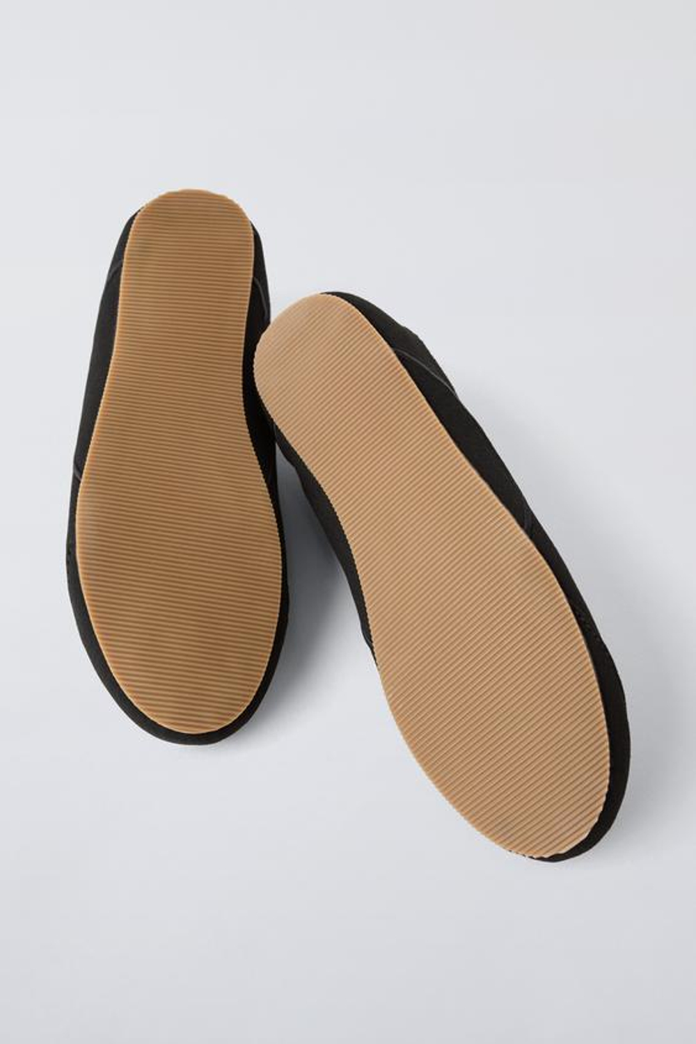 ZARA КРОССОВКИ БАЛЕТКИ, ЧЕРНЫЙ