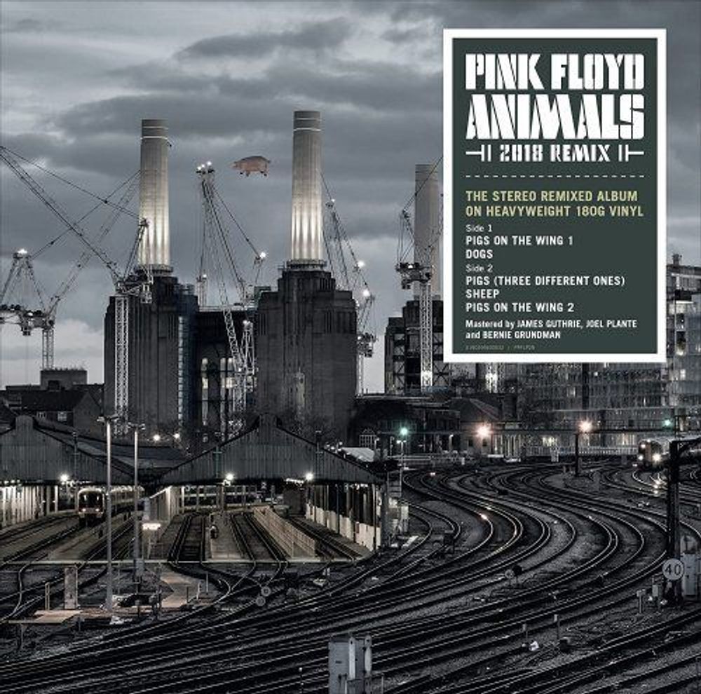 Pink Floyd. Animals (2018 Remix, LP) Пинк Флойд релиз 16.09.2022