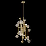 Люстра Fluxus 12 gold