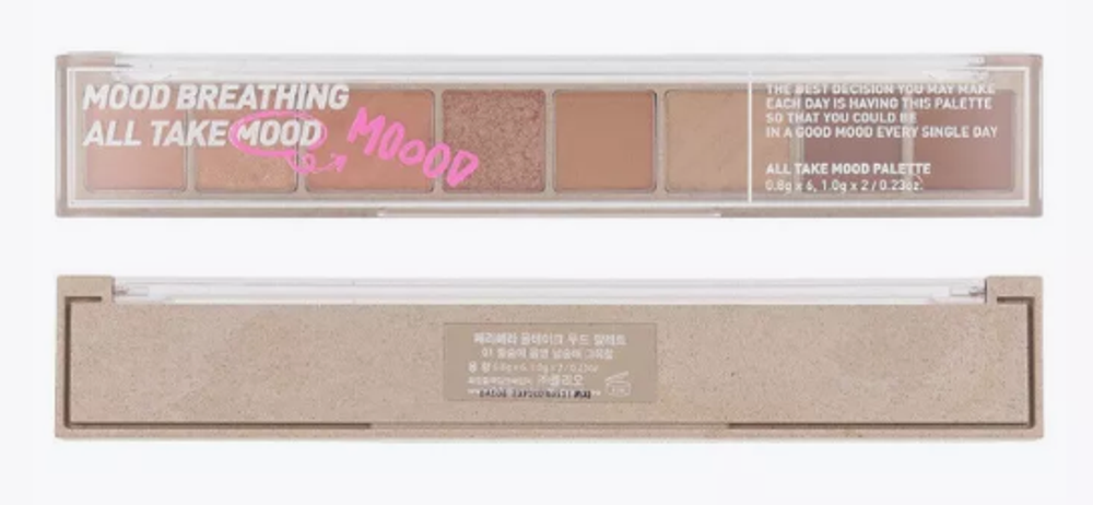 Тени для век Peripera All Take Mood Palette № 01
