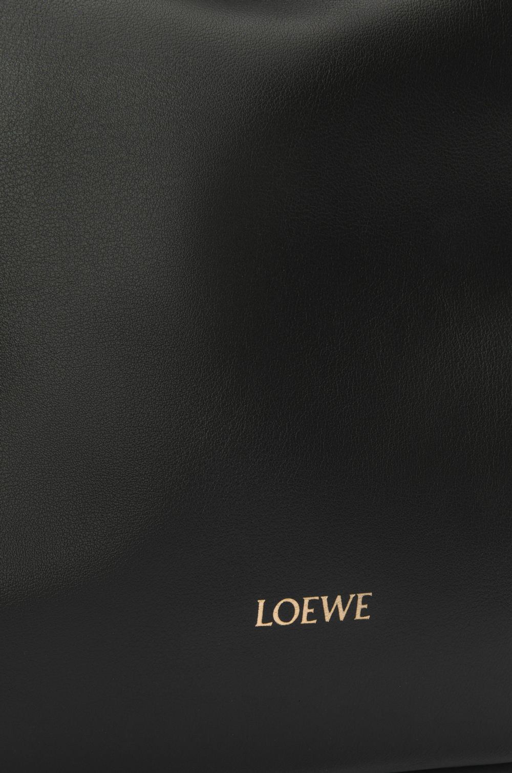 Loewe Большая сумка-клатч Flamenco из телячьей кожи наппа, черный
