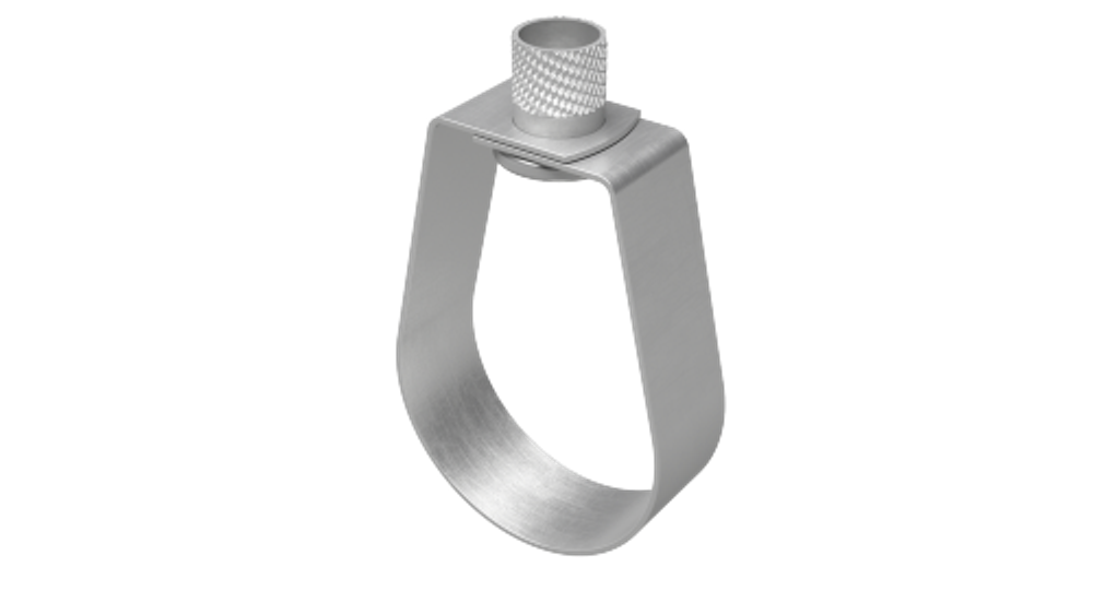 Хомут для спринклерных систем с гайкой М10 для труб d 2"