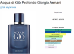 Giorgio Armani Acqua di Gio Profondo 100 ml  (duty free парфюмерия)