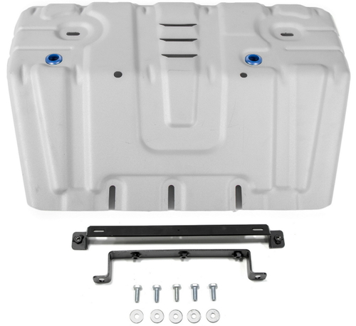 Защита радиатора Rival для Lexus GX 460 (V - 4.6) 2009-2013 2013-н.в./Toyota Land Cruiser Prado 150 (V - 2.7; 3.0D; 4.0) 2009-2013/Toyota Land Cruiser Prado 150 рестайлинг (V - 2.7; 2.8D; 3.0D; 4.0) 2013-2017/Toyota Land Cruiser Prado 150 рестайлинг (V - 2.7; 2.8D; 4.0) 2017-2020/Toyota Land Cruiser Prado 150 рестайлинг (V - 2.8D) 2020-н.в., штампованная, алюминий 3 мм, с крепежом, 333.9516.1