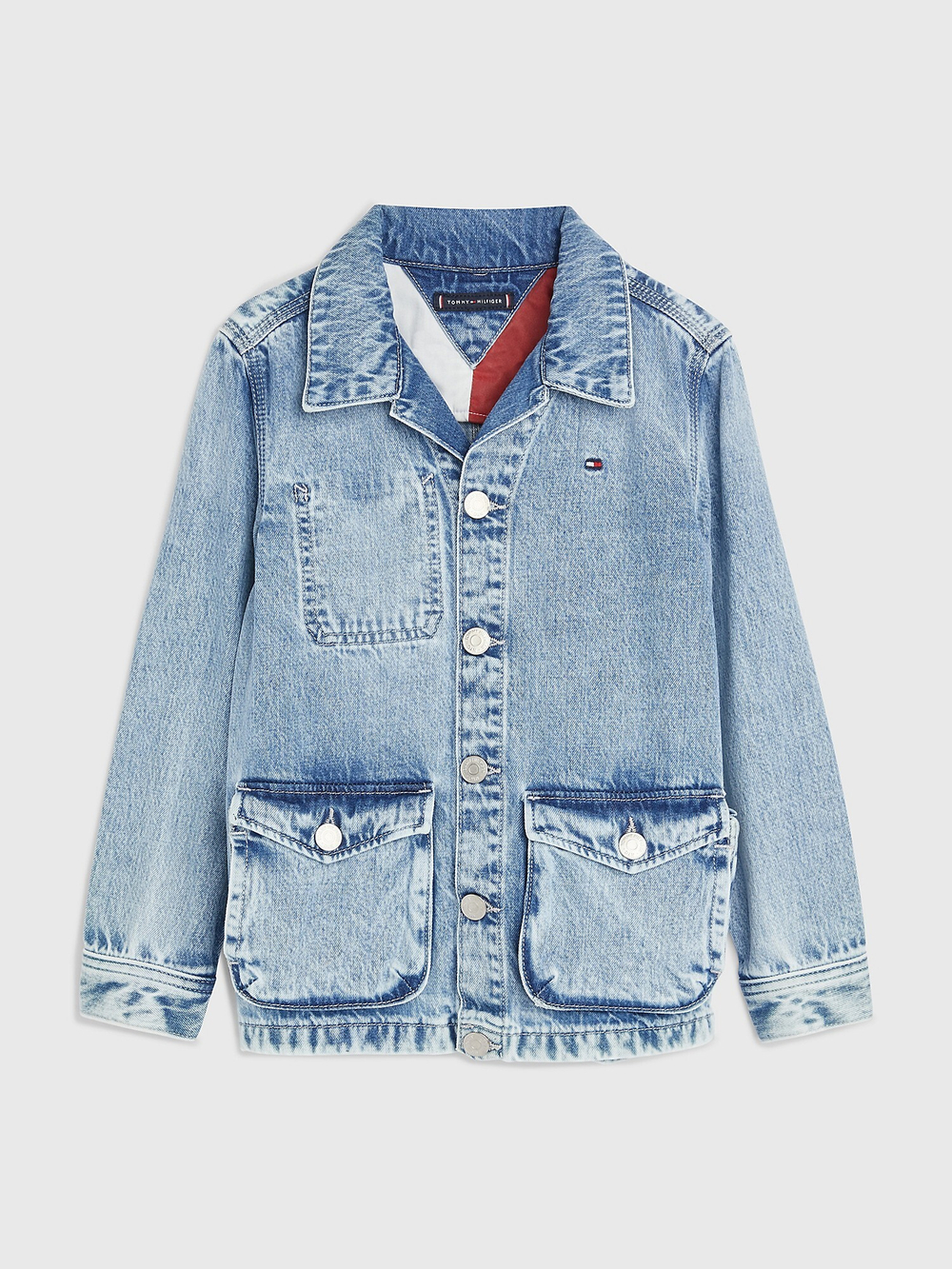 Мужская куртка-рубашка Tommy Hilfiger Soft Denim