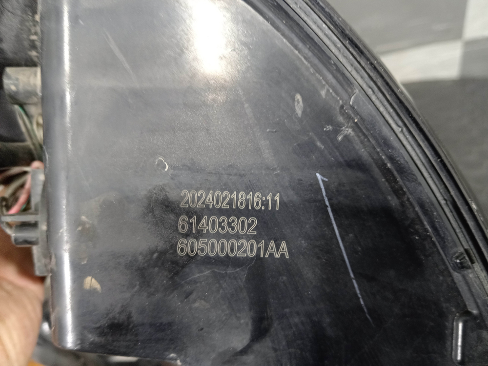 Фонарь зaдний левый Chery Tiggo 7 Pro 20-нв Б/У Оригинал 605000201AA
