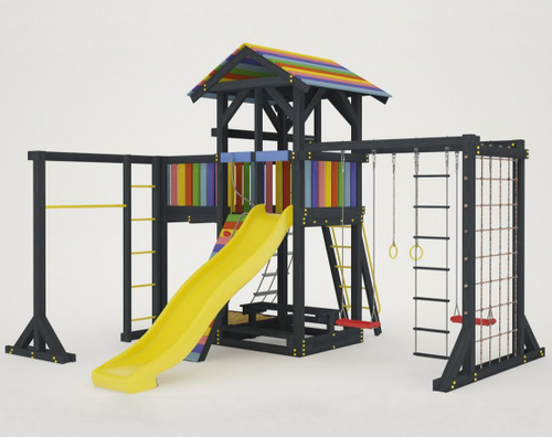 Детская игровая площадка 3 (Black)