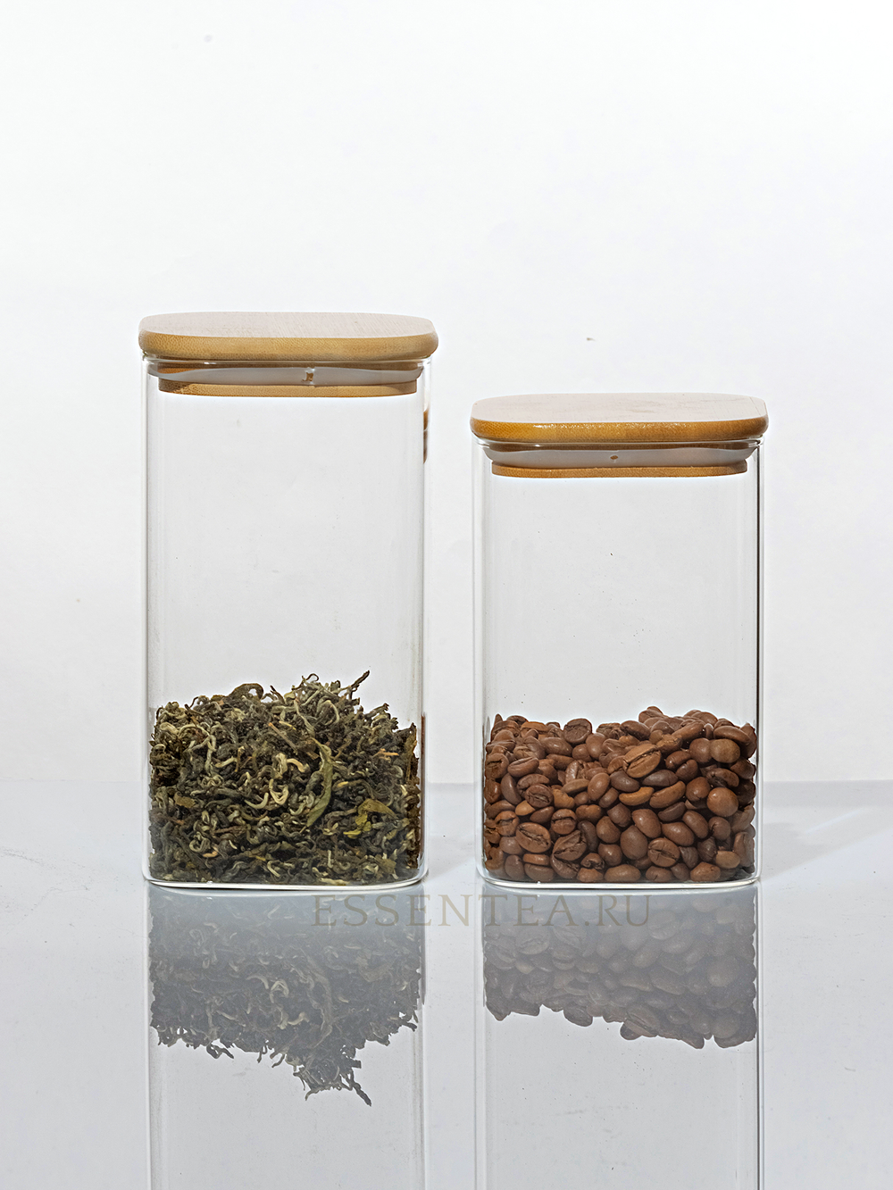 Банка стеклянная "Бриндл" с крышкой 1000 мл