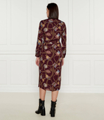 Платье FAYELLA LAUREN RALPH LAUREN - бордовый(200951294)