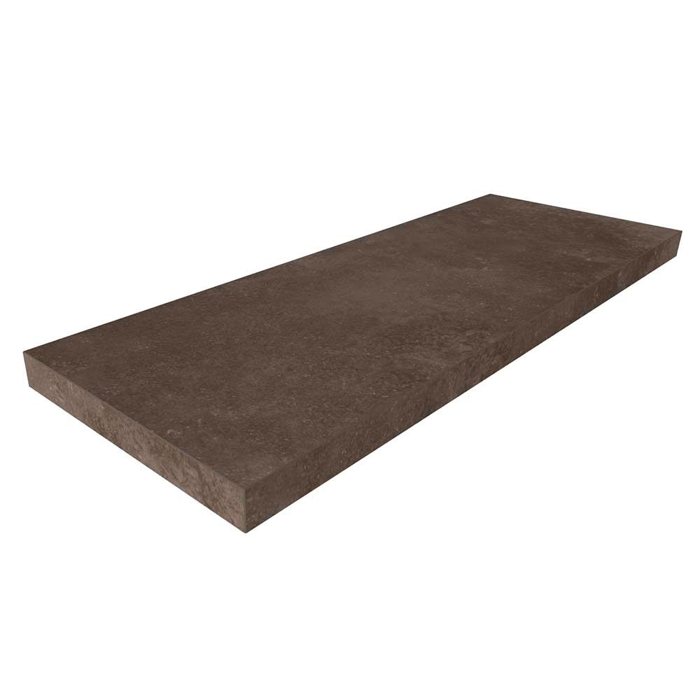 Cтупень угловая loft LIFEBRICK OUTDOOR LIMESTONE CHOCO