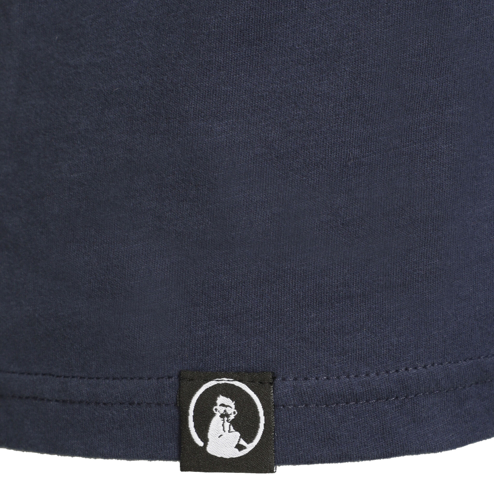 Мужское теннисное поло Quiet Please New York Skyline T-Shirt Men - Blue, Yellow