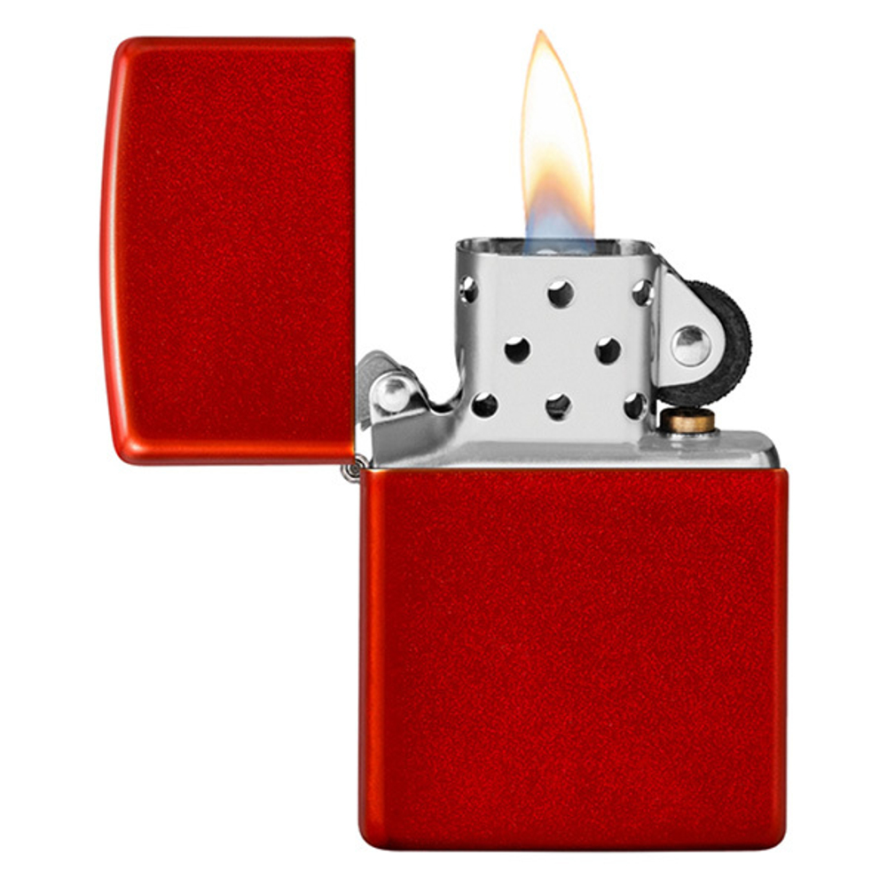 Зажигалка Zippo Classic и покрытием Metallic Red
